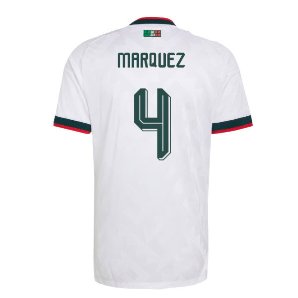 2026-2027 Mexico Authentic Away Shirt (Marquez 4)-SoccerKits Hub | Buy Soccer Jerseys Online